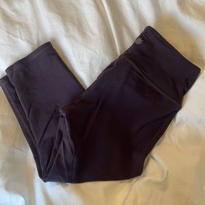 Plum/Black Cherry Athleta Capris EUC
